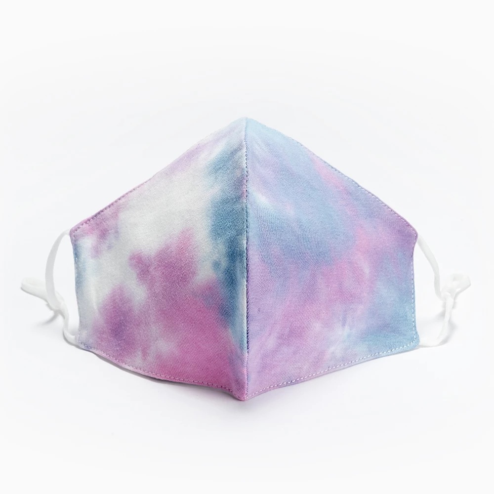 PINK TIE DYE FACE MASK